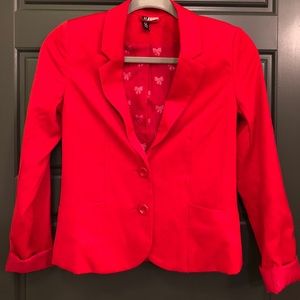 Red blazer